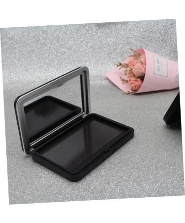 DOITOOL 4 Pcs Eyeshadow Travel Supplies Matte Blush Makeup Boxes with Mirror Storage Box Empty Box Mix - Buy Online on GoSupps.com