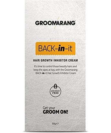 Groomarang Hair Growth Inhibitor Cream Permanent Body and Face Hair Removal - Modern Day Ant Egg Cream - Back In It - Paraben Free Hair Remover Cream Face And Body - MADE IN UK - 50G - Buy Online on GoSupps.com