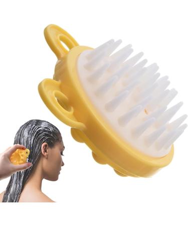 Shop Premium Silicone Hair Scrubber & Shampoo Brush for All Ages - Massage Scalp Device for Men Women & Kids - Buy Online on GoSupps.com