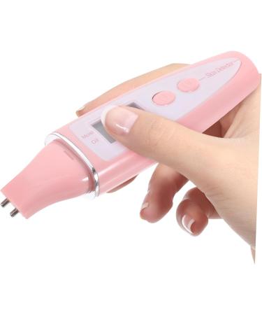 DOITOOL Led Display Moisture Tester Skin Facial Moisture Tester Moisture Analyzer Vegetable Stickers Prosthetic Nose Relative Humidity Tester Face Hair Modeling Monitor Care Pink medium Pink - Buy Online on GoSupps.com
