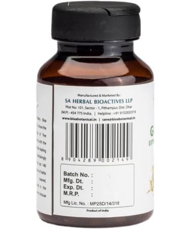 bixa Botanical Tribulus Terrestris Capsule (Gokshura/Gokhru) | Herbal Supplement | Gluten Free Non-GMO Steam Treated Vegan 100% Pure | (60 Count (Pack of 1)) - Buy Online on GoSupps.com