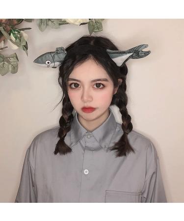 ZHOUMEIWENSP Salted Fish Headband for Women - Funny and Cute Hairband for Halloween and Makeup - Buy Online on GoSupps.com
