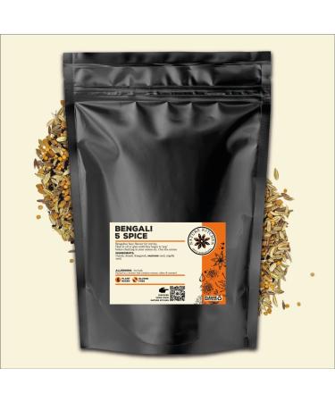 Nature Kitchen Bengali Five Spices Panch Puran (Mild) 500G Large Bag Of Seasoning Spices And Herbs. Gluten-Free and Vegan Everyday Cooking Blends For Marinades Sauces Frying Baking Or Grilling BENGALI FIVE SPICES (MILD) 500G
