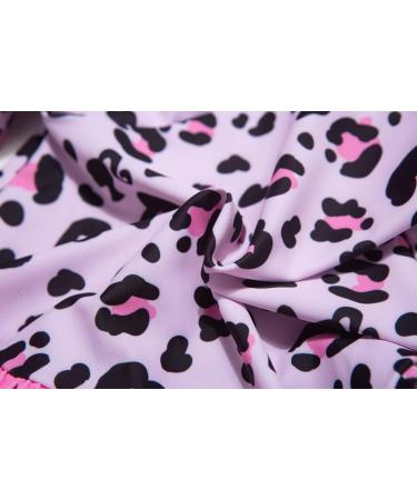 BONVERANO Baby Girls Long Sleeve Swimsuit | UPF 50+ Sun Protection | 18-24 Months | Pink Leopard Print - Buy Online on GoSupps.com