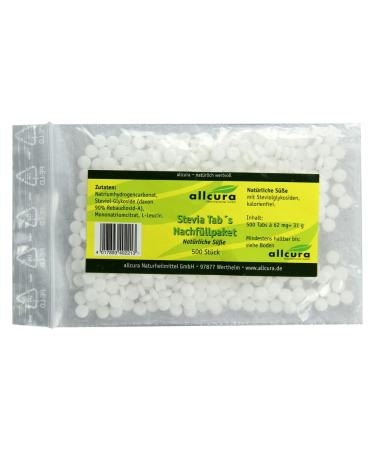 Stevia tabs tablets refill pack.
