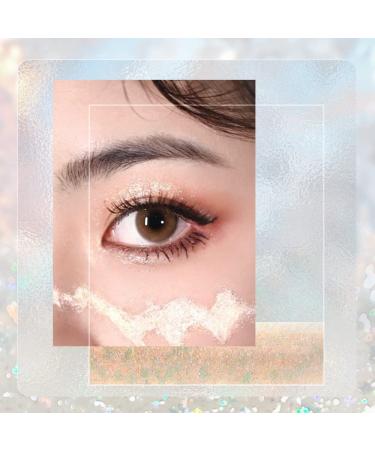 Catkin Liquid Glitter Eyeshadow - High Pigmented, Multi-Dimensional Finish - Long Lasting Shimmer Eyeliner Makeup - 1.7g (C02 Golden Champagne) - Buy Online on GoSupps.com