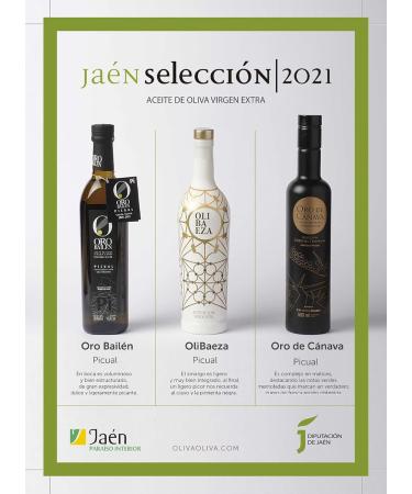 The best Extra Virgin Olive Oils in the world (Ja n Selecci n 2021) - Pack of 3 bottles of 500 ml (Wooden box) - Buy Online on GoSupps.com