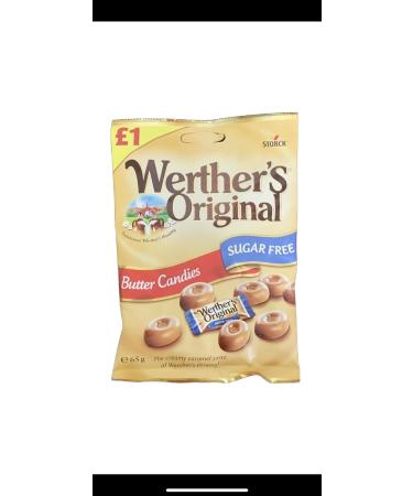 3 x Werthers Original Butter Candies Sugar Free 3 x 65g Bags Multipack - Plus a Free Werther's Original 50g Butter Candies Bar - Buy Online on GoSupps.com