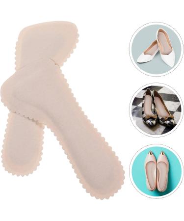 ARTIBETTER Cork Insoles for Women - Non-Slip High Heel Cushion Inserts Self-Adhesive Invisible Barefoot Shoe Inserts Shock & Sweat Absorption - Buy Online on GoSupps.com