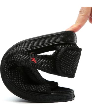 Diabetic Slippers | Adjustable Arthritis & Edema Relief | Wide Width Sandals for Swollen Feet | Lightweight & Comfortable | Black Size 44 - Buy Online on GoSupps.com