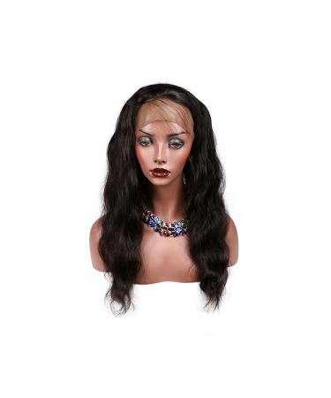 Mila Wavy Brazilian Virgin Hair Extensions & 360 Lace Frontal - Body Wave Remy Weave (18 + 16) - Buy Online on GoSupps.com