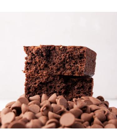 Eat Me Guilt Free Chocolate Protein Brownie | 14g Protein, Low Carb, Keto-Friendly, Low Sugar | Non GMO, No Preservatives | Low Calorie Snack/Dessert | 12 Count - Buy Online on GoSupps.com