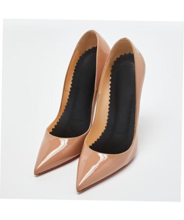 FRCOLOR 2 Pairs Seven Point Pad Shoe Insoles - Comfortable Moleskin Cushions for Women s Heels & Non-Slip Support - 20x8.5cm - Buy Online on GoSupps.com