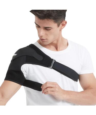 BINITS Shoulder Brace for Men & Women - Adjustable Shoulder Immobilizer for Rotator Cuff, Tendonitis, Dislocation, AC Joint Pain Relief - L-XL Size - Buy Online on GoSupps.com
