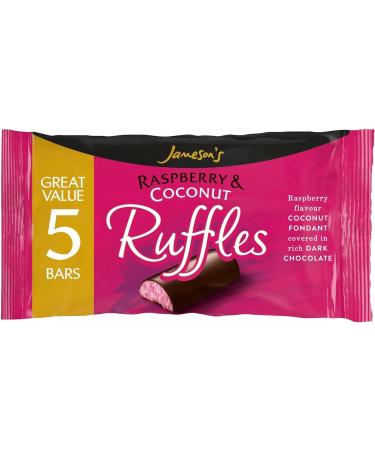 Jamesons Raspberry & Coconut Ruffles 26g 5 Bars (Pack of 3) - Buy Online on GoSupps.com