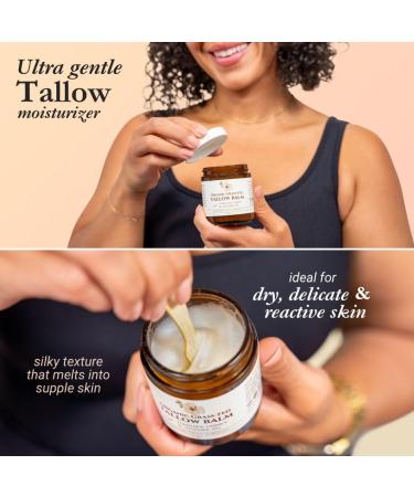 Eavara Cleanser Facial Serum and Tallow Balm Set Organic Skincare Trio with Grass-Fed Tallow Activated Charcoal Vitamin C and Hyaluronic Acid Purifies Hydrates and Helps Reduce Fine Lines - Buy Online on GoSupps.com