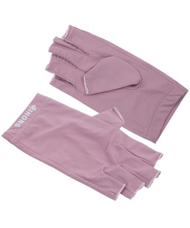 FOMIYES 1 Pair Uv Gloves Sun Protection Gloves Outdoor Hiking Gloves Manicure Gloves Uv Protection Uv Gel Gloves Nails Gel Nail Gloves Major Women's Lamp Fabric As Shown
