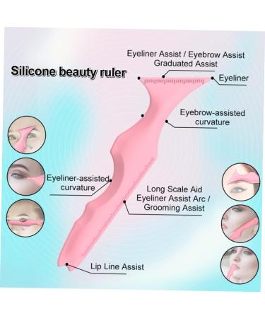 Housoutil Lashes Kit 2pcs Eyeliner Silicone Molds Eyeshadow Mascara Drawing Aid Makeup Supplies Magnetic Eyelash Tool - Buy Online on GoSupps.com