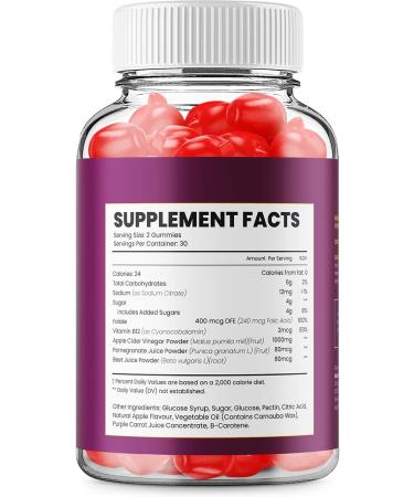Great Results Keto Gummies - Advanced Formula with Apple Cider Vinegar (60 Gummies) - Buy Online on GoSupps.com