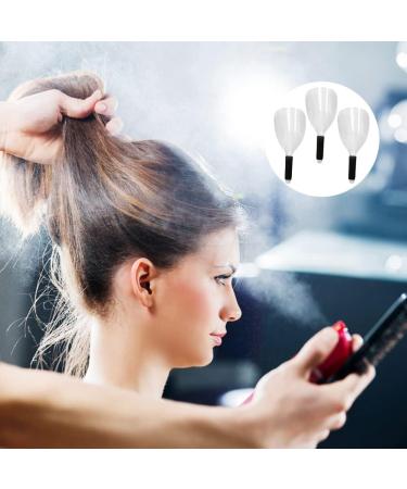 3PCS Barber Salon Face Shield Clear Plastic Hairdressing Haircut Face Mask Reusable Hairspray Shield Hairspray Face Shield with Sponge Handle for Hairdressing Makeup(Transparent size:12.60 x 5.91inch) - Buy Online on GoSupps.com