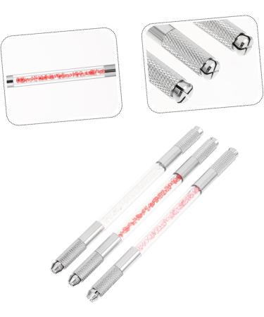 Healeved 15 Pcs Fruit Embroidery Pen Pen Microblading Needle Pen Makeup Tool Aluminum Alloy 1 count (Pack of 1) Assorted Colorx5pcs - Buy Online on GoSupps.com
