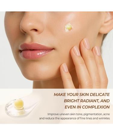 FIUMOT Deep Vitamin C Golden Capsule Hydrating Face Moisturizer, Antioxidant Protection, Lightweight Daily Skincare - Buy Online on GoSupps.com