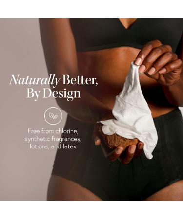 Grace Soft Flushable Wet Wipes for Women - 60 Hypoallergenic Wipes with Aloe Vera & Coconut Oil - Gentle Cleanse for Sensitive Skin - Buy Online on GoSupps.com