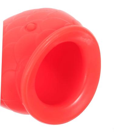 HAPINARY Silicone Fish Lip Filler (red) Lab Women Lip Enhancer Reusable Lip Enhancer Suction Lips - Buy Online on GoSupps.com