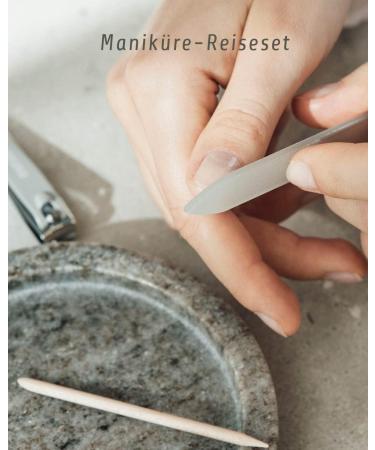 w. cuticle push nail file small clipper and large clipper grey - Buy Online on GoSupps.com