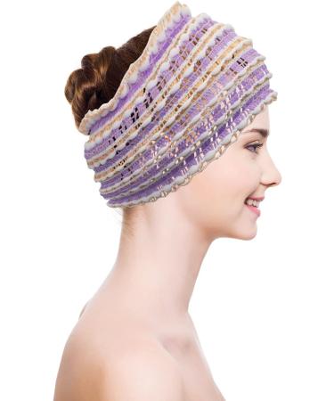 ALLY-MAGIC Headband for Makeup and Washing Face Hairband Yoga Sports Shower Facial Elastic Head Band Wrap for Girls and Women Y10-LKFD - Buy Online on GoSupps.com