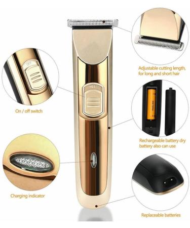 Professional Cordless Hair Clippers for Men Trimmer Set with Zero-Gapped Blades T-Outliner & Precision Haircutting Kit - Buy Online on GoSupps.com