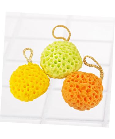 Beavorty Honeycomb Bath Sponge Set - 3pcs Shower Ball for Luxurious Bubbles | International Shipping Available - Buy Online on GoSupps.com