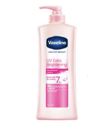 Vaseline Healthy Bright UV Extra Brightening Gluta Glow Body Lotion Size 300ml 10.14 Oz (Pack Of 1) 10.14 Fl Oz (Pack of 1)