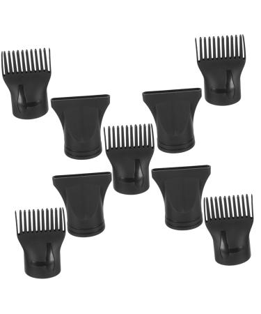 FRCOLOR 10pcs Hair Styling Tips Universal Nozzles Hair Dryer Attachment Hair Dryer Comb Attachment Hair Dryer Nozzle Styling Brush Pick Brush Blow Dryer for Black Natural Hair