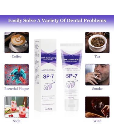 Probiotic Toothpaste for Brightening & Stain Removal | Deep Clean Fresh Breath & Reduce Tooth Stains - Buy Online on GoSupps.com