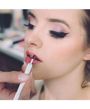 Minkissy Lipstick Applicator Retractable Travel Plate White Makeup Brush Tool - Buy Online on GoSupps.com