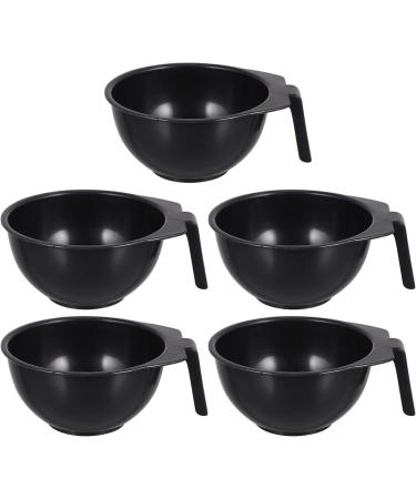 LALAFINA 15pcs Professional Hairdressing and Coloring Supplies - Mixing Barber Tools for Salon DIY, Thickened Pigment Bowls and Brushes - Random Colors - 15X13X6CM (3pcs) - Buy Online on GoSupps.com