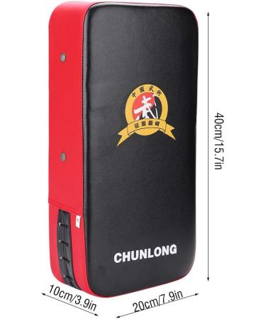 Dilwe PU Leather Target Punching Pad for Taekwondo, Boxing, Karate & Kickboxing - Red - Buy Online on GoSupps.com