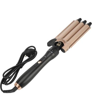 5 in 1 Curling Wand Set 60W Instant Heat Up Triple Barrel Curling Iron Rose Gold Lightweight Hair Styling Tool - Buy Online on GoSupps.com