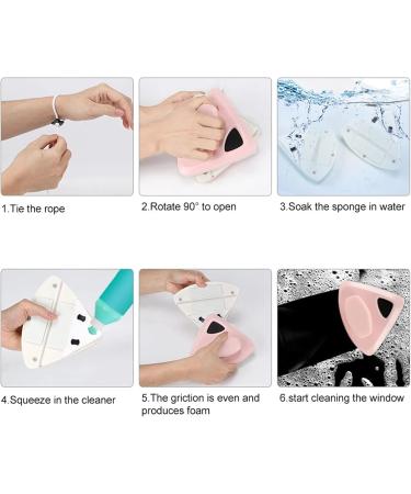 Outside Magnetic Window Cleaner Window Cleaner Magnetic Double Sided Window Cleaner Glass Wiper Wash Window Magnets Brush for Washing Window Household Cleaning Tools Thickness 3-30Mm - Buy Online on GoSupps.com