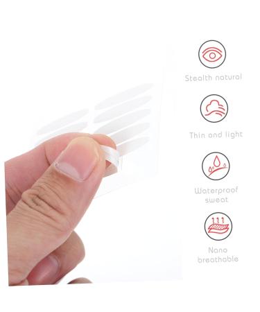 FRCOLOR 2 Lace Double Eyelid Sticker Eye Beauty Tape Cosmetics Accessories Tool Single Sided 8x6.5cm As Shown 1 - Buy Online on GoSupps.com