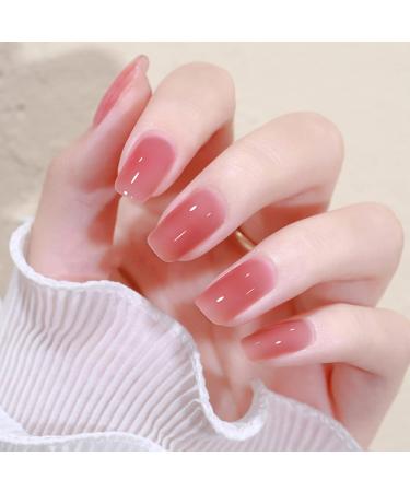 Croitout Jelly Gel Nail Polish Set Crystal Translucent Shellac Nail Gel Polish Colours Set Sock Off UV LED Gel Nail Polishes Set for Home DIY Nail Salon Best Gift for Women 6 x 7.3ml 6CS-003 7.3 ml (Pack of 6) - Buy Online on GoSupps.com
