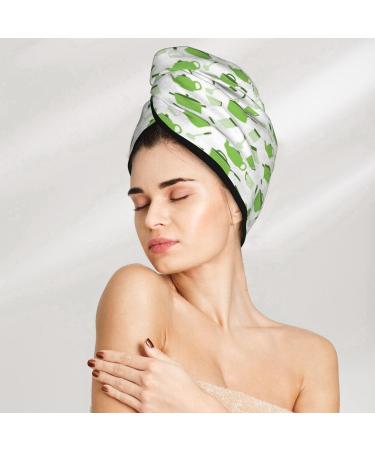 Hair Towel Wrap - Fast Drying Hair Turban with Button | Ultimate Hair Drying Solution for Quick Results - Buy Online on GoSupps.com