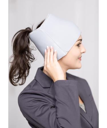 FITECH Headache Relief Hat - Magic Ice Head Wrap for Migraine & Hot/Cold Therapy (Grey) - Buy Online on GoSupps.com