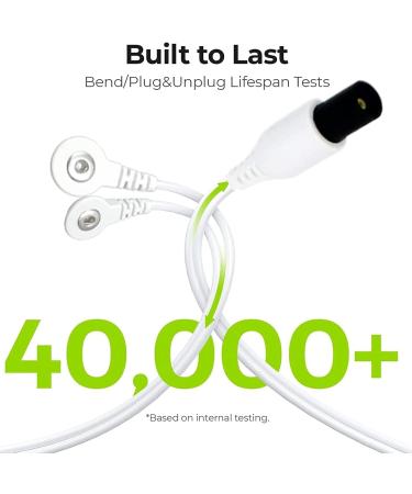 Durable Replacement Lead Wires for Omron TENS Unit | Premium Quality Compatible Omron Accessories - Buy Online on GoSupps.com