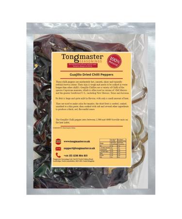 Dried Whole Guajillo Chilli Peppers - 20g