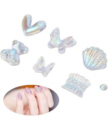 Nail Art Decoration Fashionable Charming Resin Nail Decoration Various Styles for Home for Girls - Buy Online on GoSupps.com
