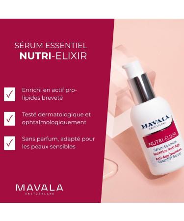  MAVALA MAVALA NUTRI-ELIXIR Essential Nutrition Anti-Ageing Serum - Buy Online on GoSupps.com