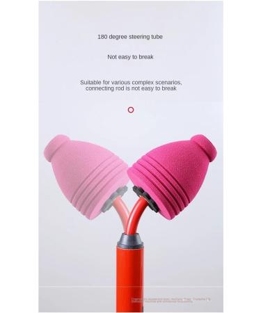 High Pressure Toilet Unblocker - Stainless Steel Snake & Air Drain Clog Remover Tool for Clogged Pipes - Buy Online on GoSupps.com