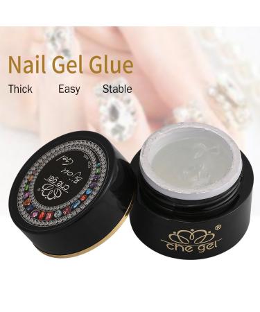 Rhinestone Nail Adhesive Gel | Professional UV Glue for Nail Art Decoration | Bling Tools for Nail Glitter and Gems - Buy Online on GoSupps.com